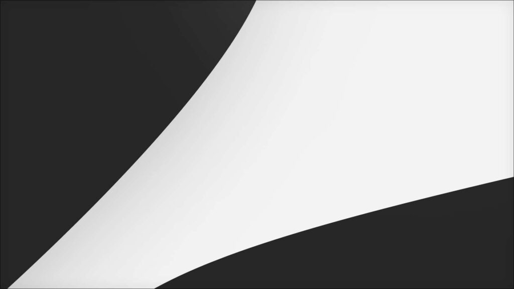 Minimalist Abstract Wallpaper: Bold Curve in Black & White Design