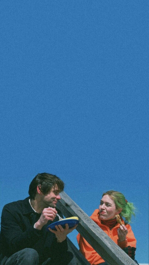 Romantic Minimalist Wallpaper Inspired by *Eternal Sunshine* Scene