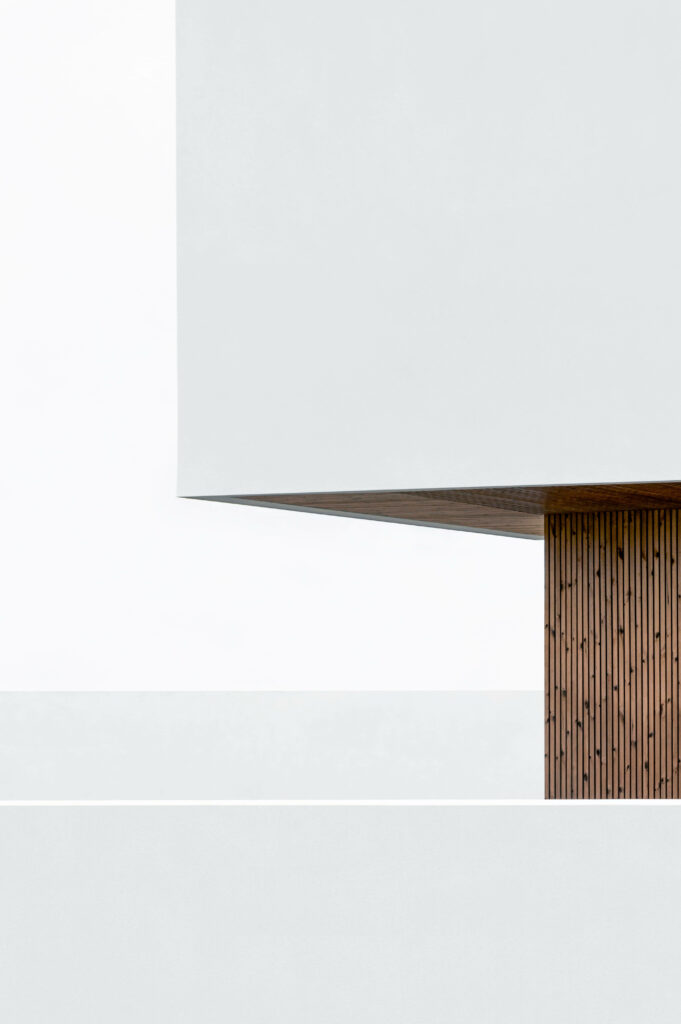 Serene Minimalist Wallpaper: Sophisticated Architecture & Natural Balance