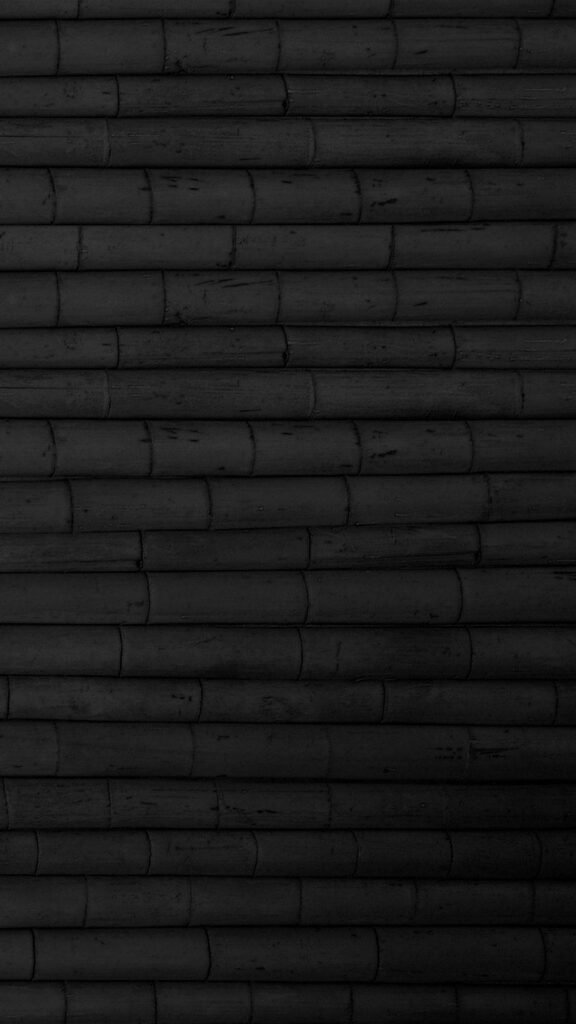 Minimalist black bamboo sticks pattern wallpaper sleek stylish iPhone background design