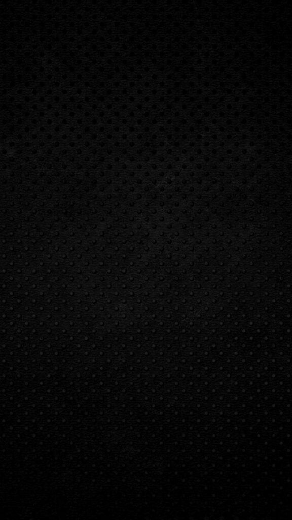 Sleek Minimalist Black Phone Wallpaper with Metallic Carbon Pattern