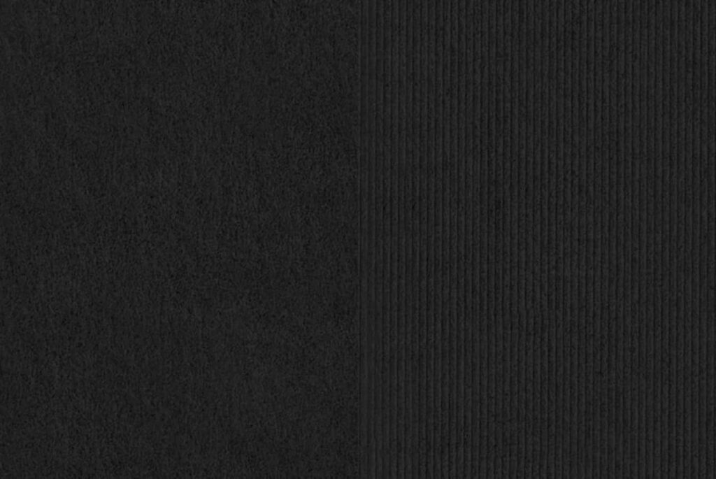 Minimalist Textured Black Wallpaper with Sleek Vertical Stripe