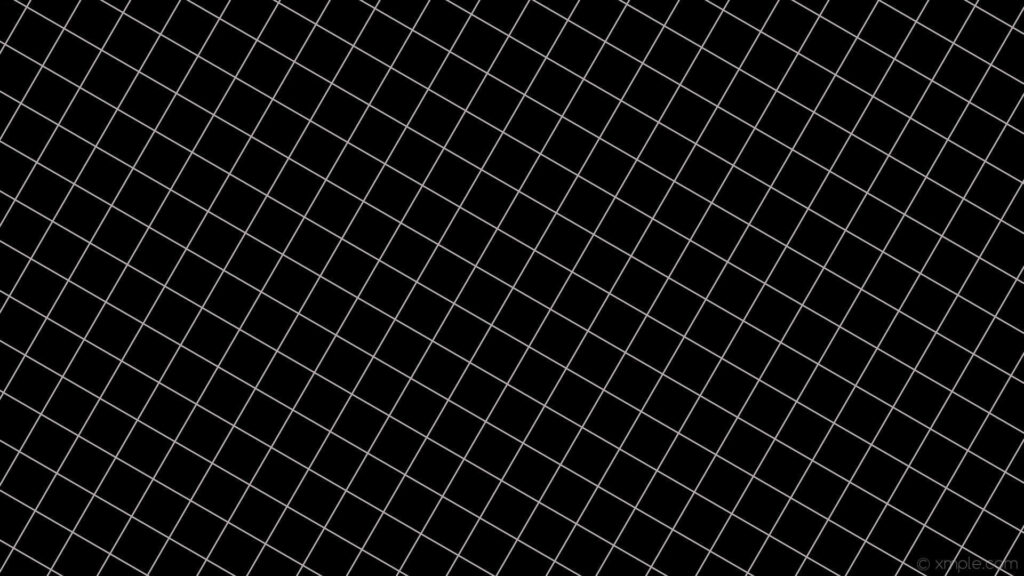 Minimalist Black and White Wallpaper with Diagonal Gridlines