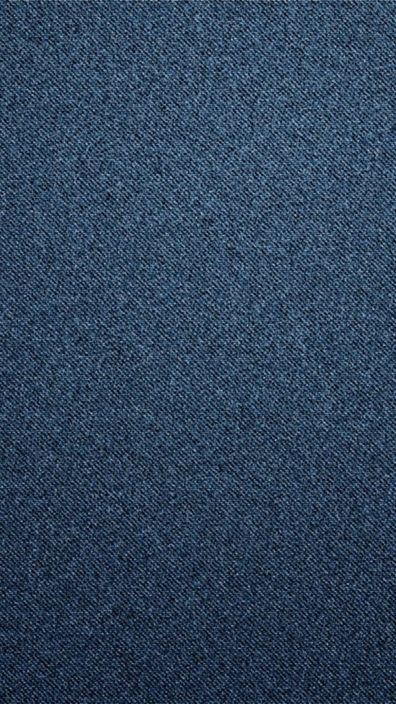 Minimalist blue denim fabric wallpaper with high resolution woven textile texture for phones