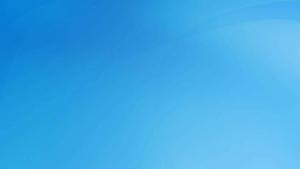 Minimalist blue gradient wallpaper from bright sky blue to deep calming azure background