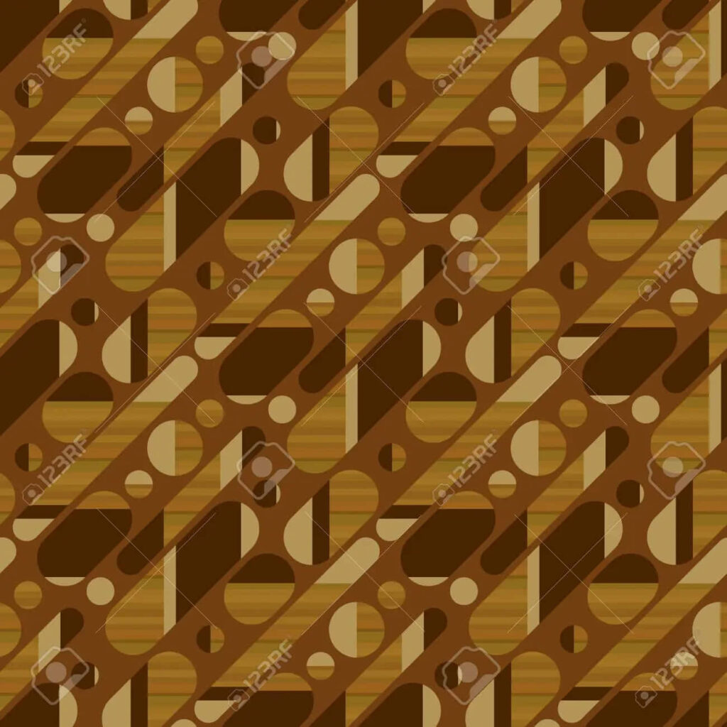 Modern Brown Minimalist Wallpaper with Geometric Diagonal Stripes