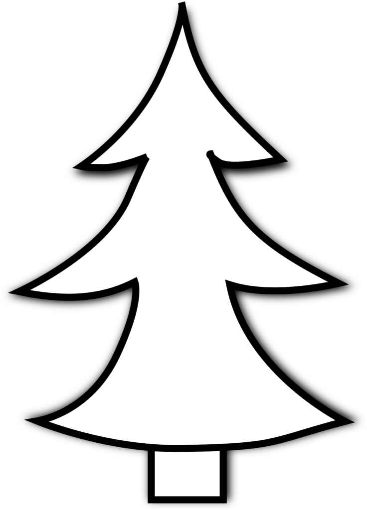 Minimalist Christmas Tree Wallpaper: Elegant Holiday Background Design