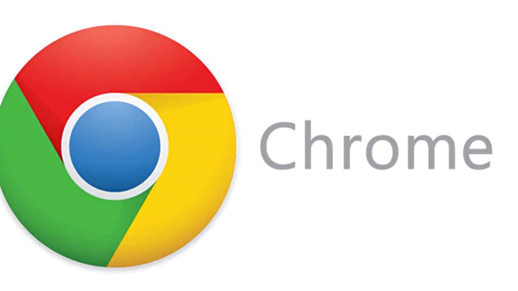 Chrome browser logo wallpaper in vivid colors with minimalist design for tech enthusiasts