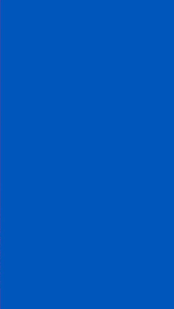 Minimalist cobalt blue iPhone wallpaper vibrant solid color clean distraction-free background