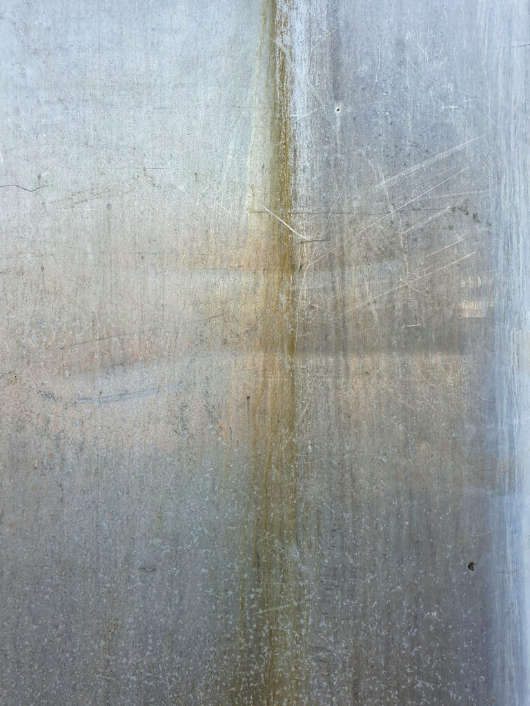 Rugged Concrete Texture Wallpaper with Subtle Brown Stains