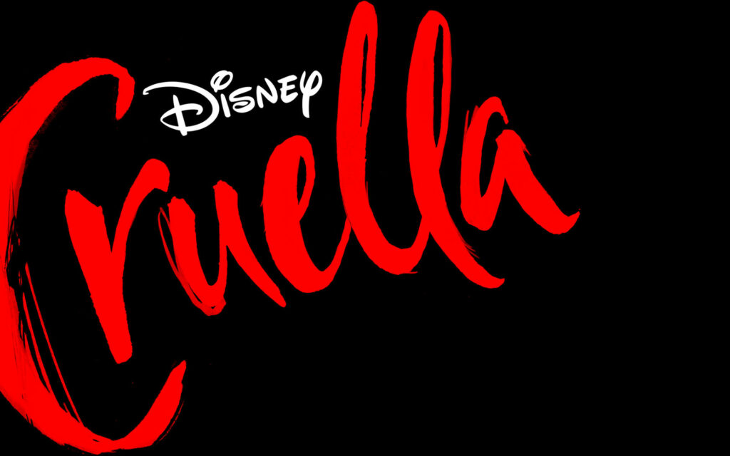 Minimalist Cruella Wallpaper: Bold Hand-Drawn Design & Background