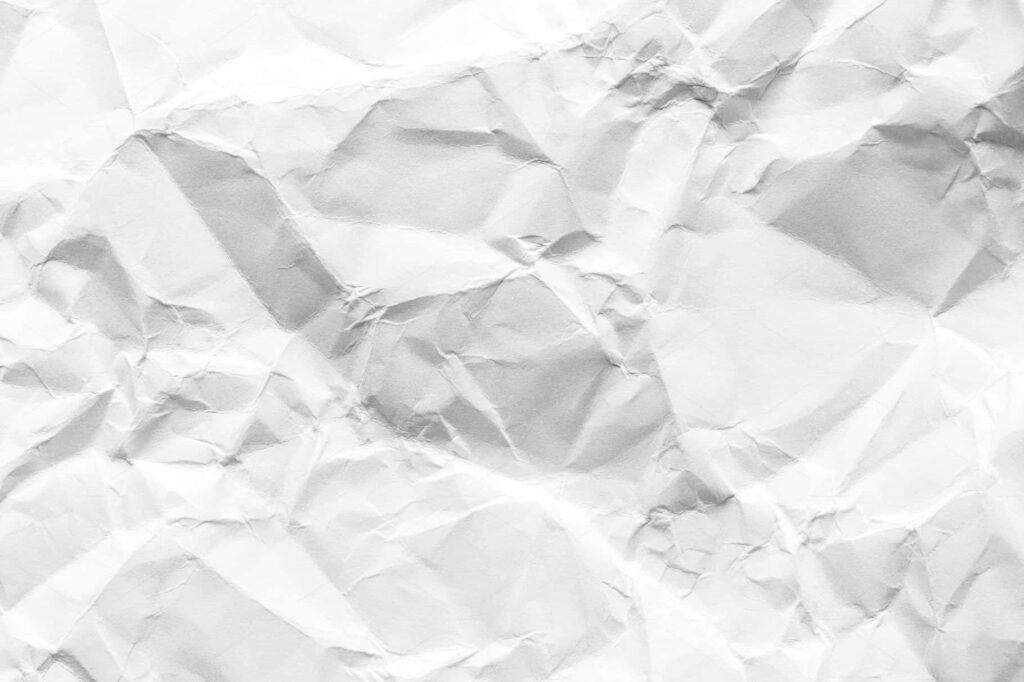 Minimalist White Paper Texture Wallpaper Background with Folds & Creases