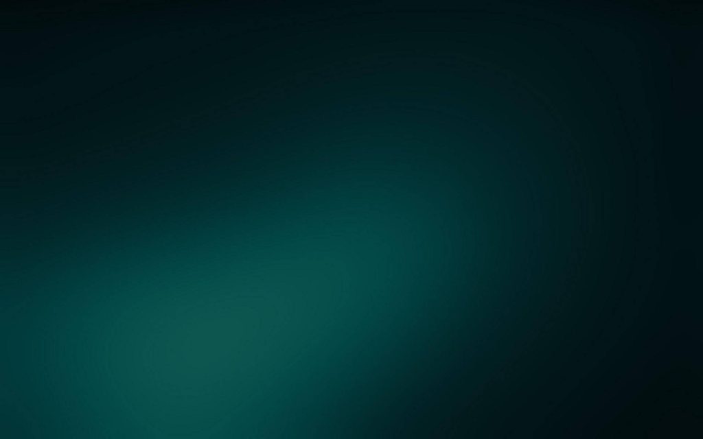 Minimalist dark green HD wallpaper with smooth teal gradient for a professional workspace background