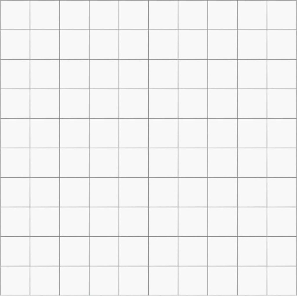 Minimalist wallpaper with dark grey grid pattern on white background for clean organized look