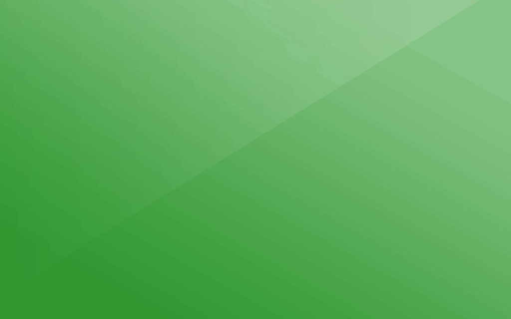 Minimalist abstract wallpaper with diagonal split in vibrant light and dark green gradients