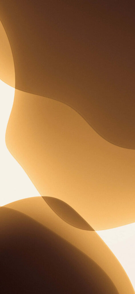 Minimalist Earth Tone Wallpaper: Smooth Shapes for Modern Aesthetic