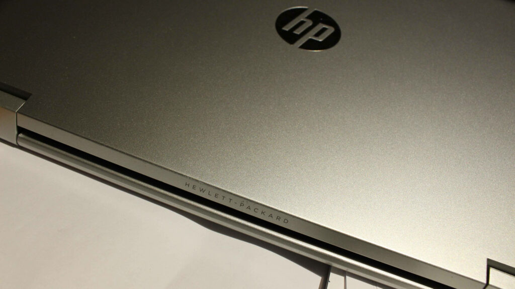Sleek and Illuminated: A Glimpse into Hp Laptop's Brilliance Wallpaper
