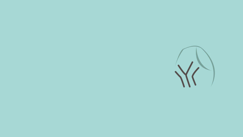 Minimalist Elgyem Wallpaper: Modern Clean Design on Light Blue Background
