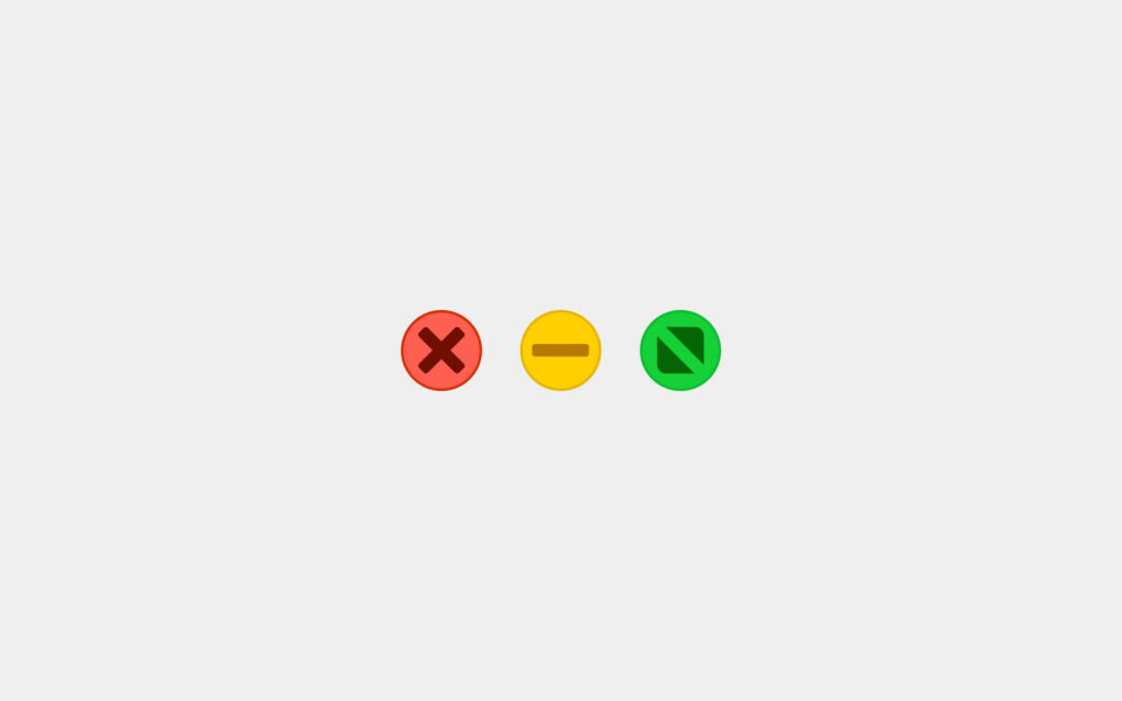 Minimalist Feedback Icons Wallpaper on Light Gray Background