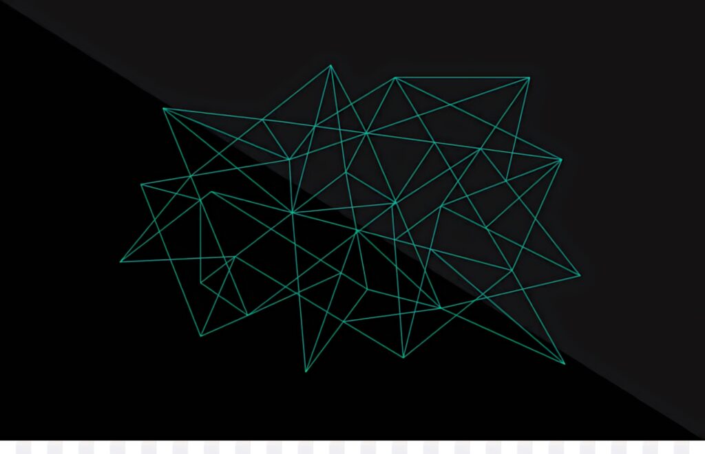 Minimalist Teal Geometric Wallpaper: Modern Abstract Background