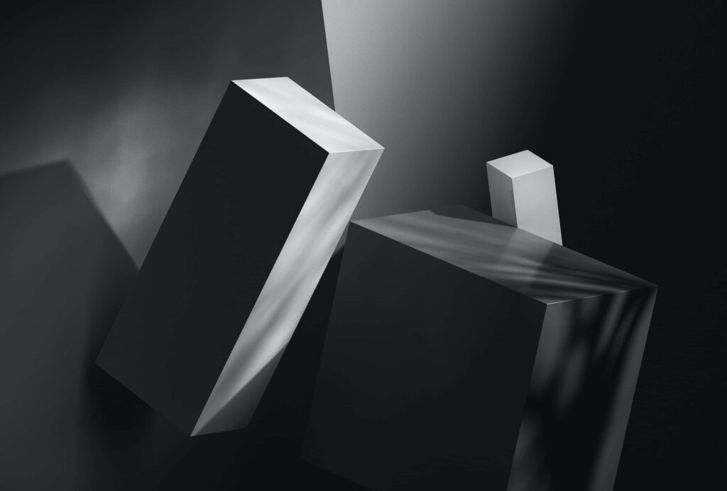 Minimalist Geometric Wallpaper: Dramatic Shadows & Highlights Background