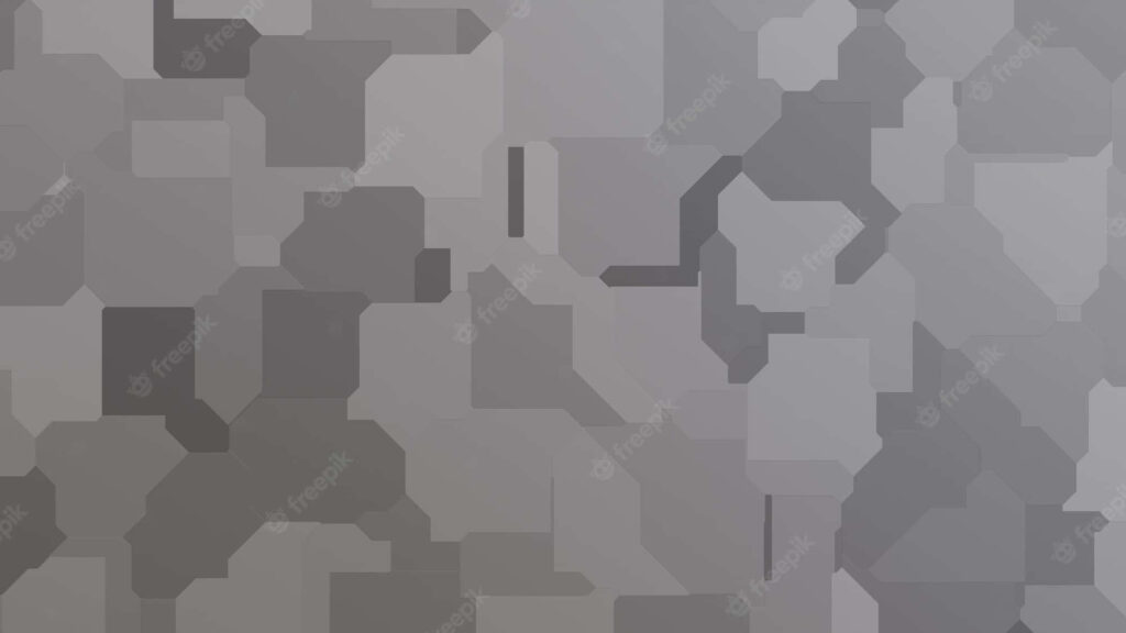 Modern Gray Camouflage Pattern Wallpaper - Abstract Geometric Design