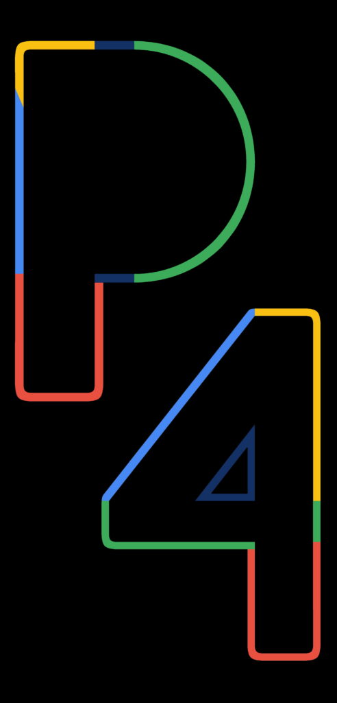 Google Pixel 4 Serenity: Minimalist HD Stock Wallpaper in Pixel-perfect AMOLED Display