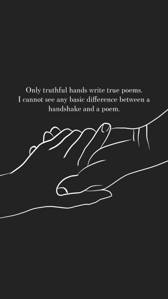 Minimalist Handshake Wallpaper: Trust & Authenticity Design