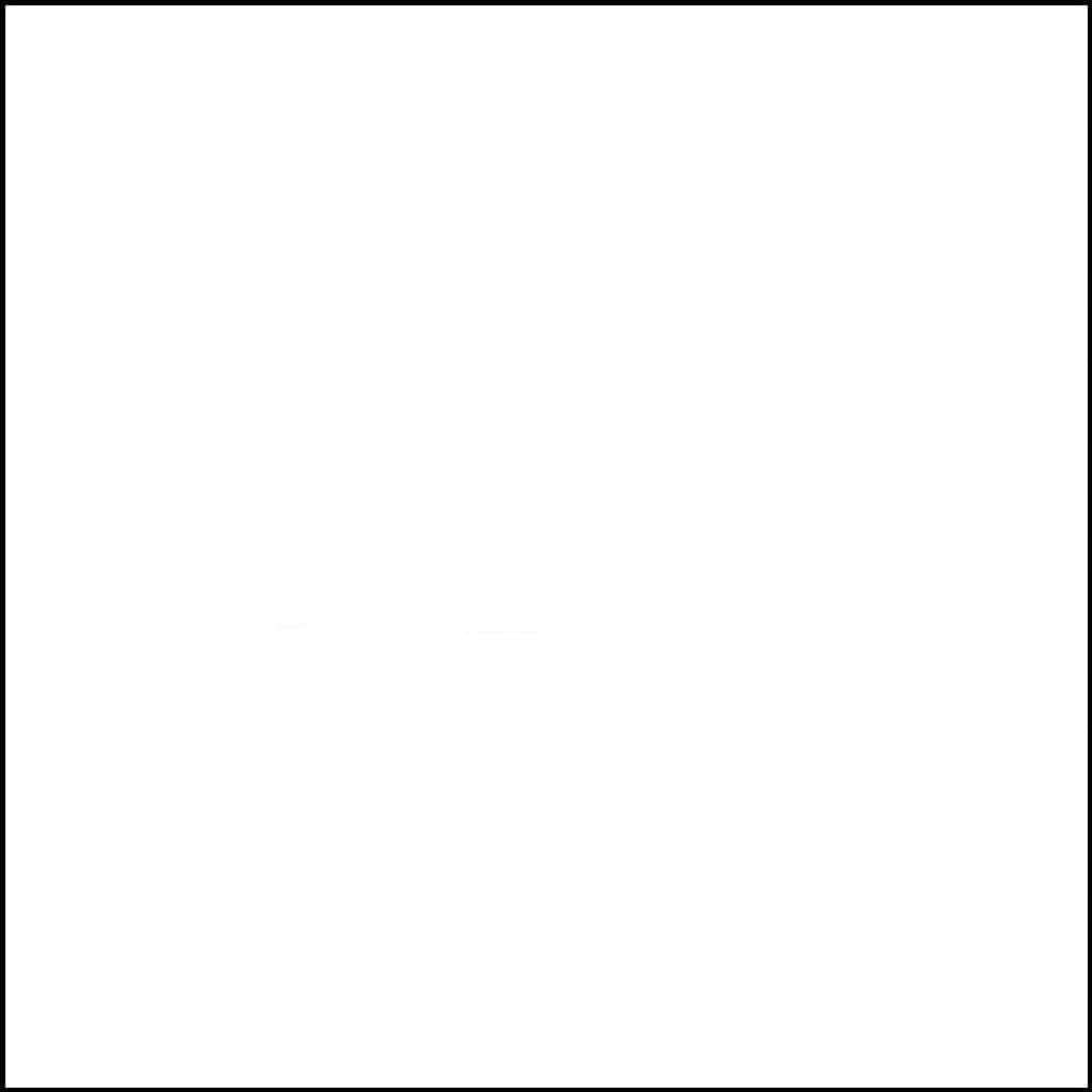 Minimalist digital wallpaper with a crisp white square centered on solid black background geometric design