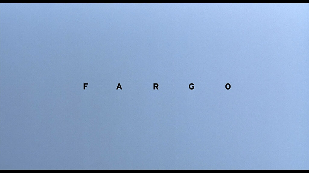 Minimalist Light Blue Fargo Wallpaper - Modern Design Background