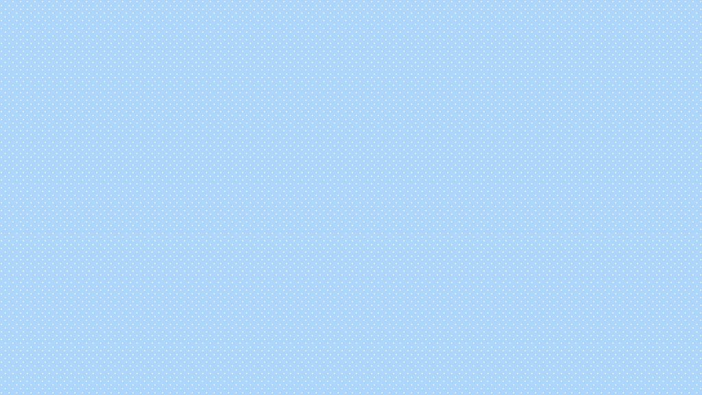Minimalist light blue wallpaper with soft white polka dots for a calm serene background