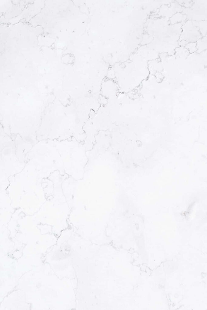 Minimalistic White Marble Texture Wallpaper with Gray Veining Design