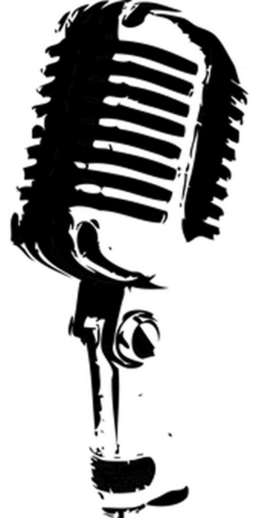 Minimalist Microphone Wallpaper: Dark & Moody Background Design