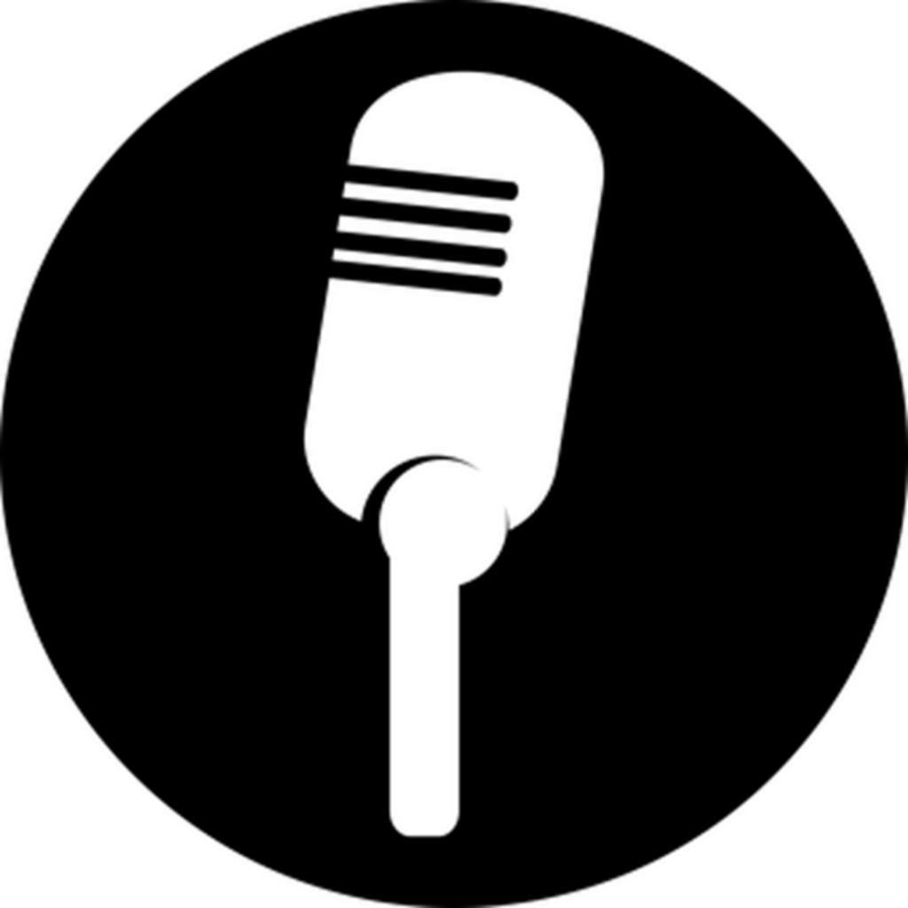 Sleek Microphone Wallpaper: Minimalist Black Background for Audio Designs
