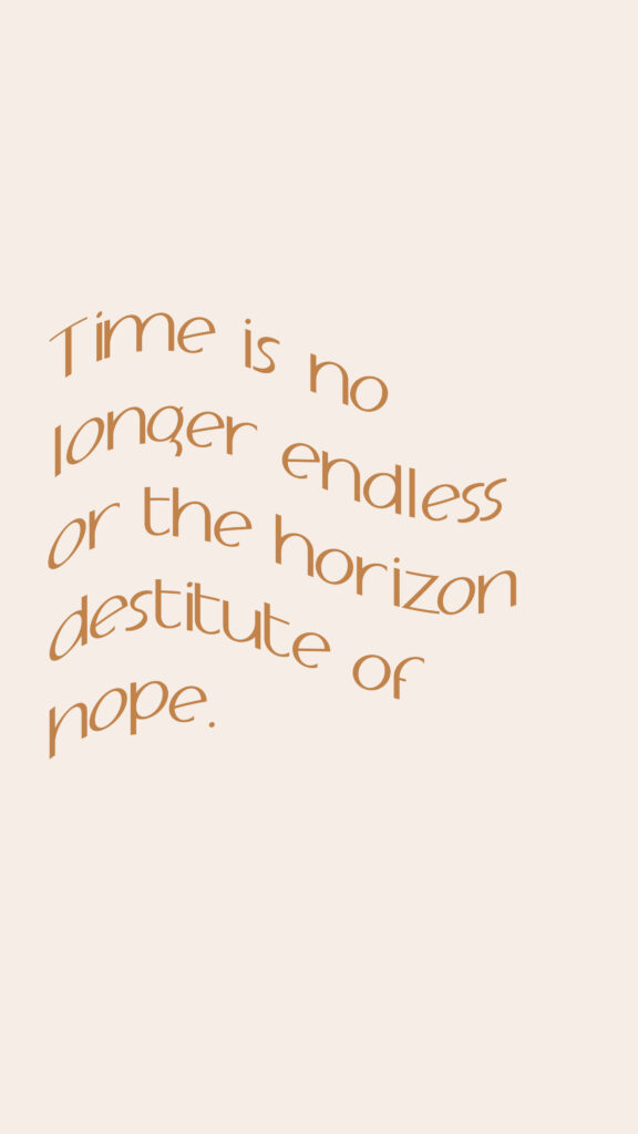 Minimalist Motivational Wallpaper in Warm Cream Tone
