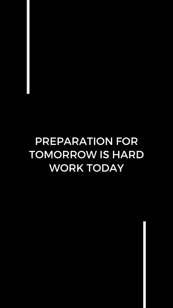 Modern Minimalist Wallpaper: Motivational Quote on Black Background