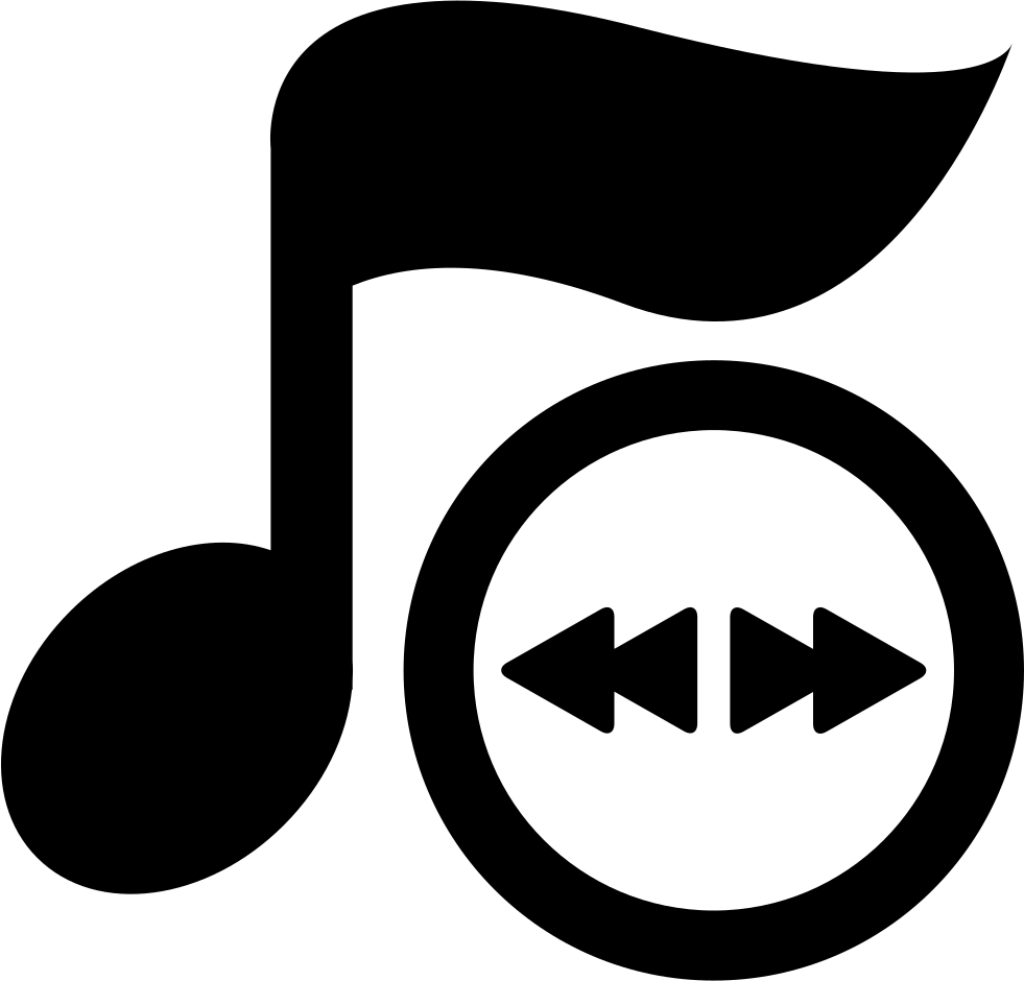 Minimalist Music Note Wallpaper: Nostalgic Melody in Black