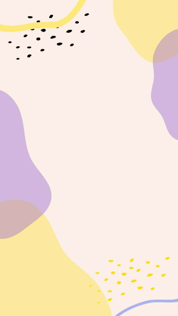 Pastel Minimalist Wallpaper: Serene Abstract Shapes & Dots Background