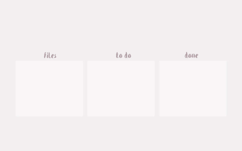Minimalist Productivity Board Wallpaper - Organize Your Tasks