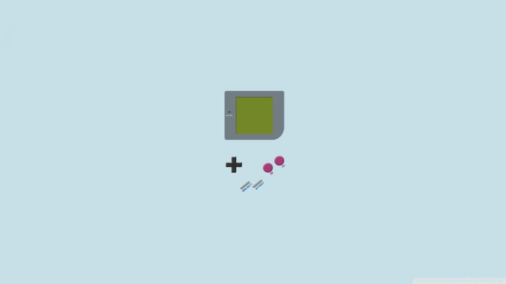 Retro Pixel Green Screen Wallpaper for Phones & Tablets