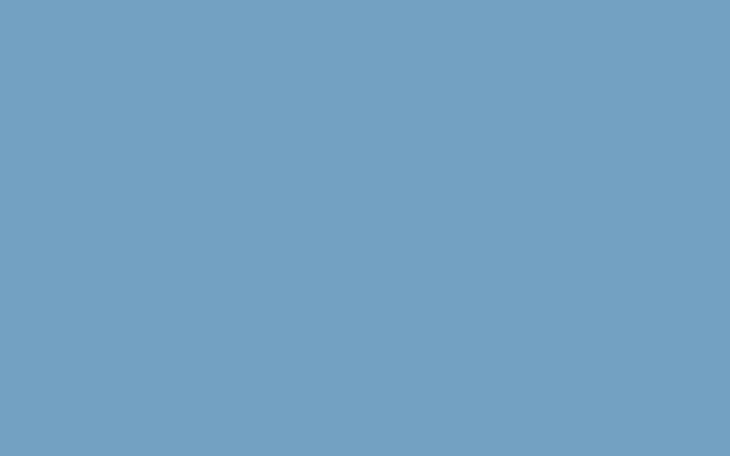 Minimalist solid blue wallpaper with a flat serene background for calm modern desktop and mobile screens