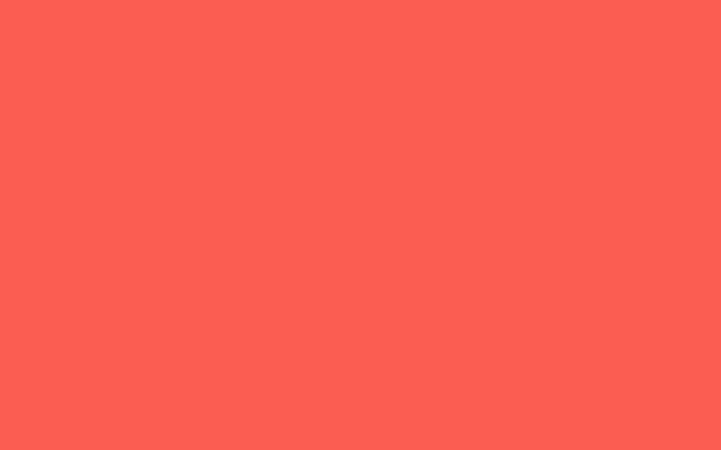 Plain vibrant coral pink computer wallpaper minimalist solid color background for desktop