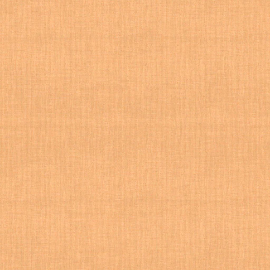 Minimalist tan linen texture wallpaper in soft peach tones for calm organized digital spaces