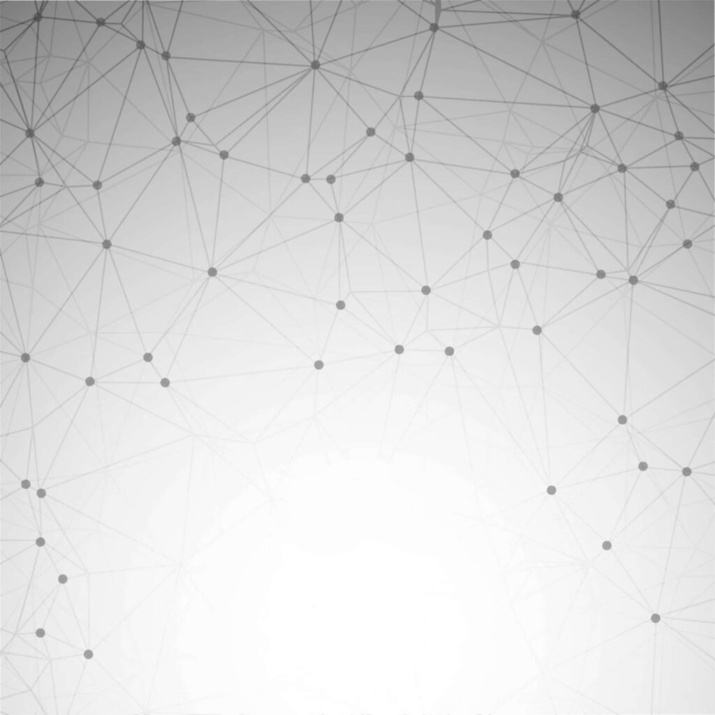 Minimalist Tech Wallpaper: Interconnected Nodes Network Design
