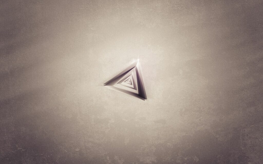 Minimalist Triangle Wallpaper: 1920x1200 Textured Light Background