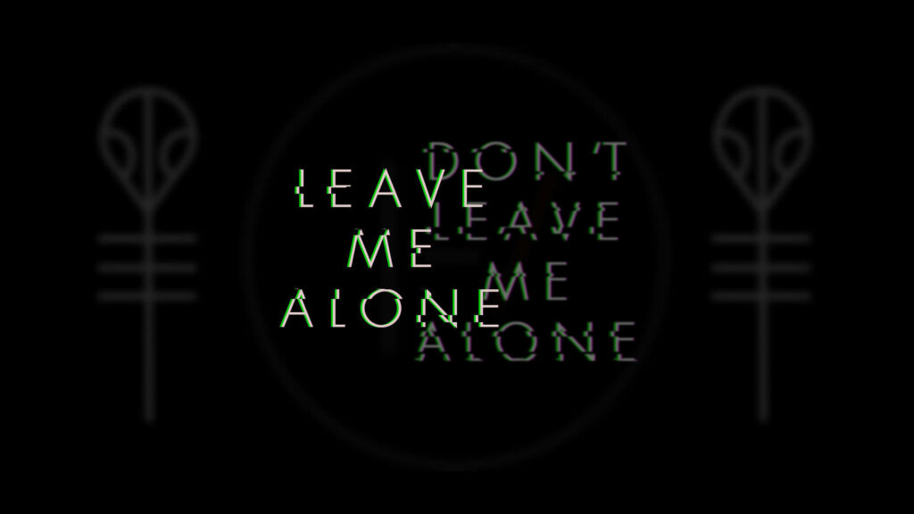 Minimalist Twenty One Pilots Wallpaper: 'Leave Me Alone' Design