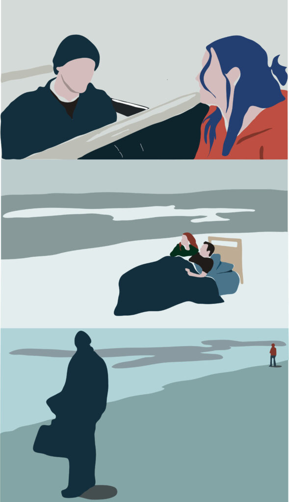 Minimalistic Vector Wallpaper: Eternal Sunshine of the Spotless Mind