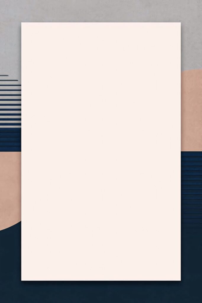Modern Minimalist Wallpaper: Abstract Geometric Shapes in Muted Colors