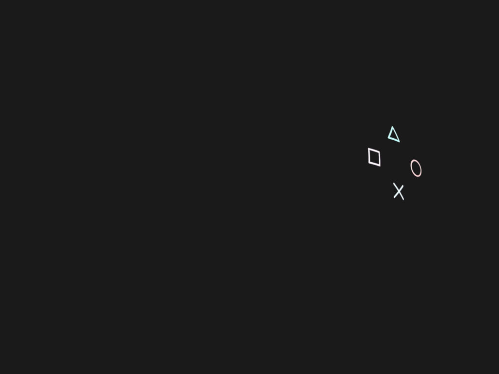 Minimalist Dark Background Wallpaper with Geometric Movie References