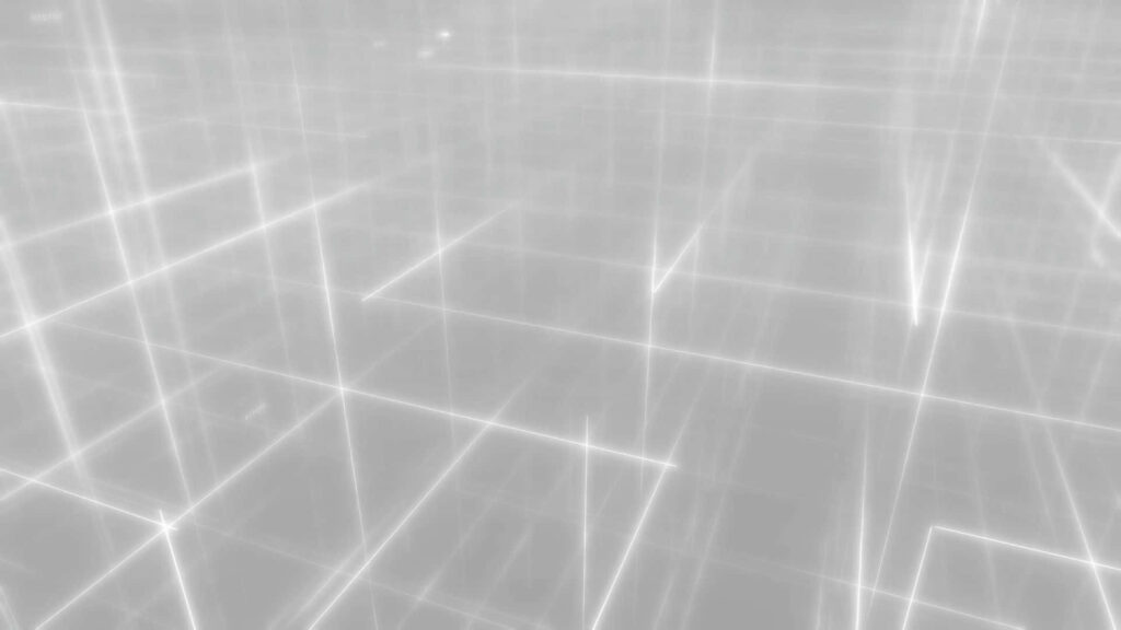 Minimalist White Abstract Background with Glowing Intersecting Lines Wallpaper